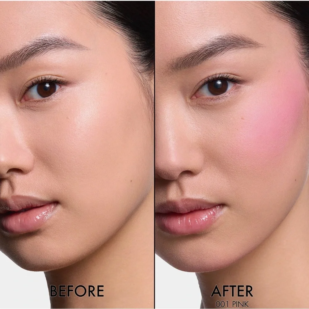 DIOR Backstage Rosy Glow Blush with pH-Activated Pink With Dust Bag , W/Box